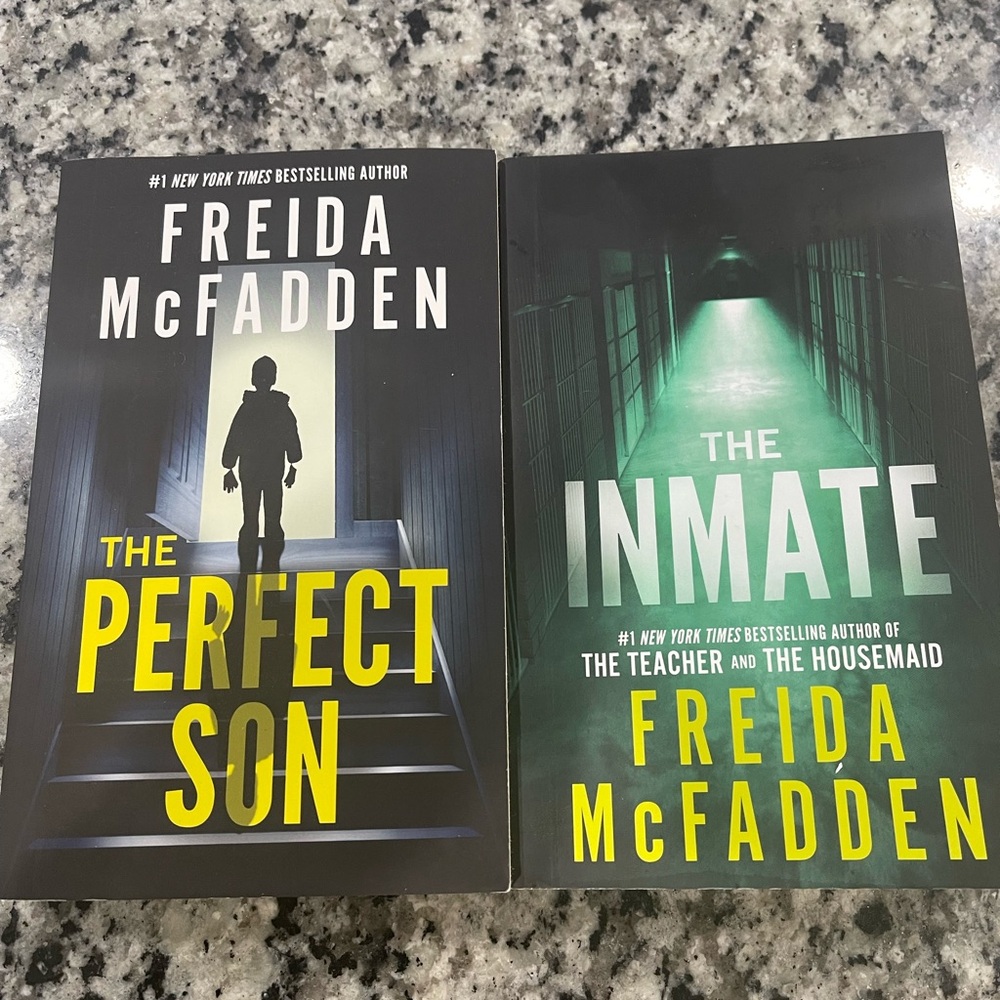 Two Freida McFadden books